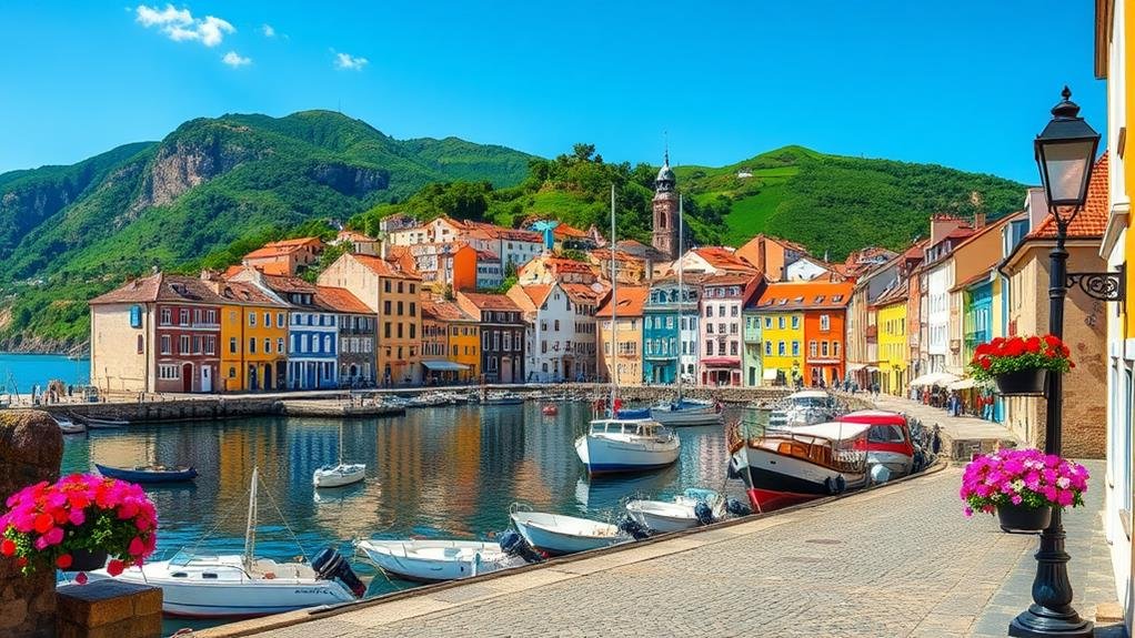 historic coastal town ireland