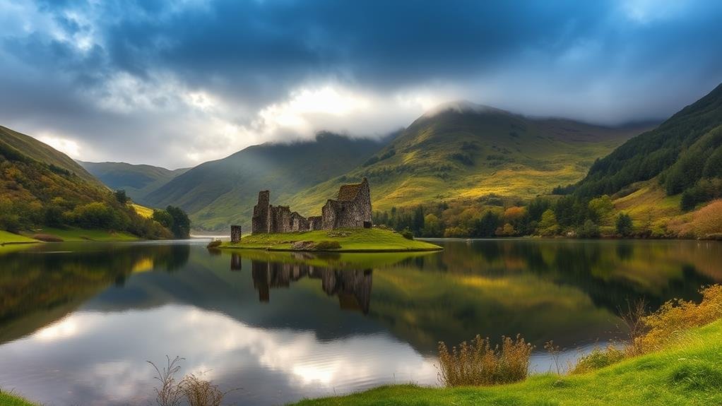 picturesque irish valley scenery