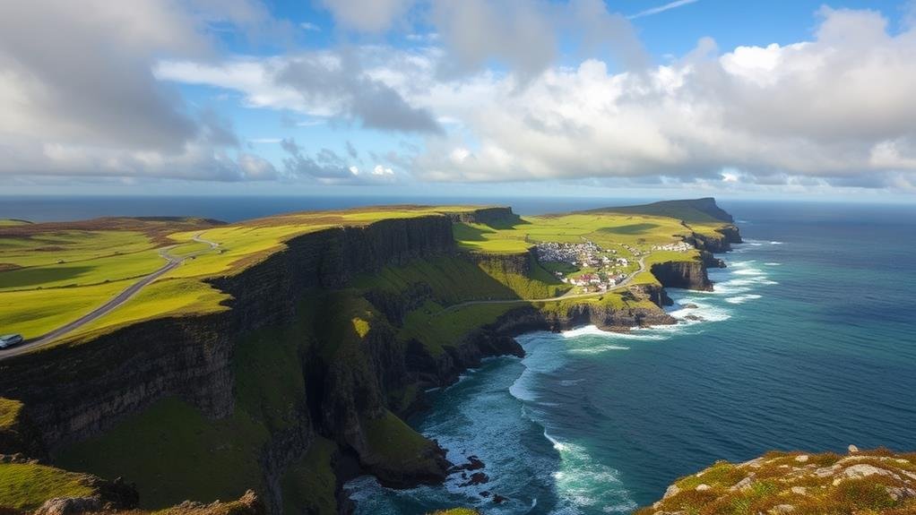 scenic coastal driving route